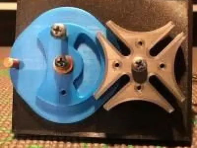 Geneva Wheel Mechanisum 3D model