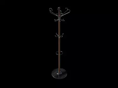 hanger coat rack 3D model