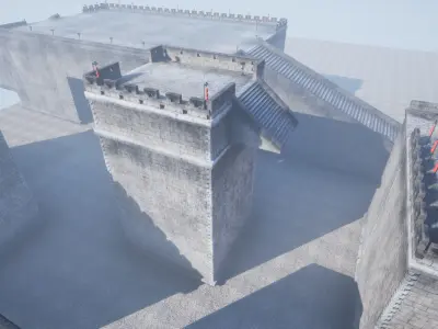 Japanese Architecture 3D model