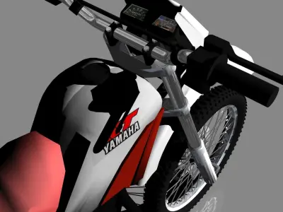 YAMAHA XT 3D model