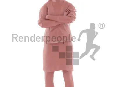 Melanie Animated 002 Standing