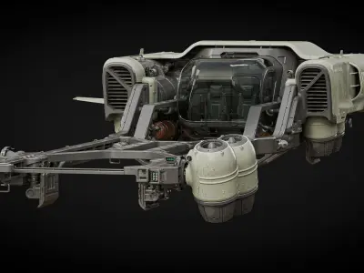 Cargo Transporter 3D model