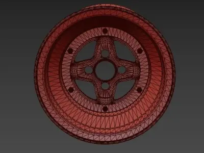 SSR F4 CG Low-poly 3D model