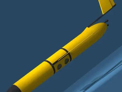 Sonar Submarine 3D model