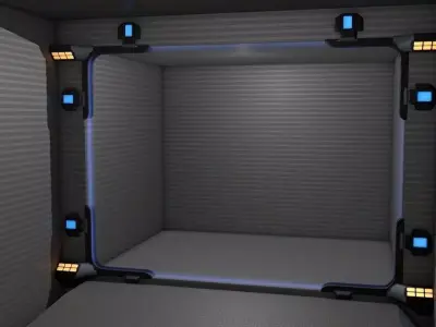 Wall Shield Generator 3D model