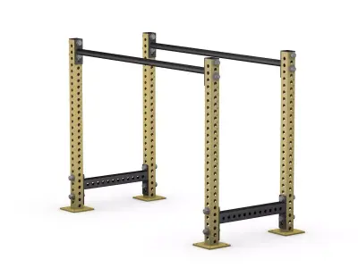 Dip Bar Low-poly 3D model