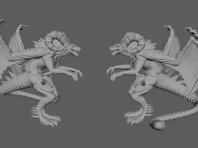 Chimera v01 3D model