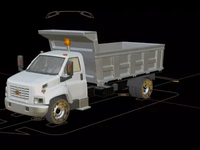 Chevrolet Kodiak C6500 Tipper 3D model
