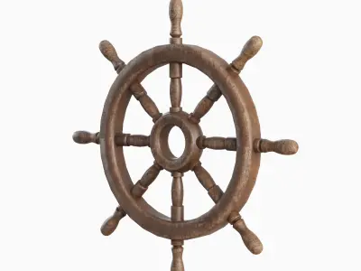 Vessel Wheel 04 3D model