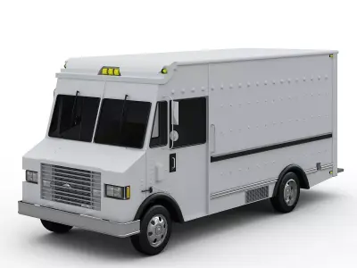 Ice Cream Truck 3D model