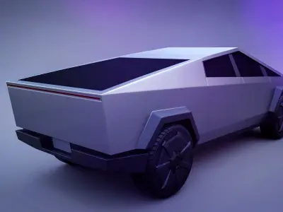 Tesla Cybertruck 3D model buy