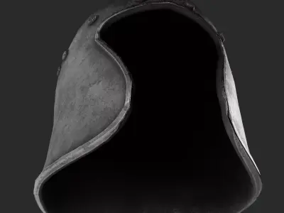Medieval Helm Fantasy Low Poly PBR Low-poly 3D model