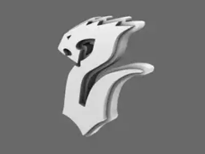 Void Serpents V10B Shoulder Symbols LEFT 3D print model