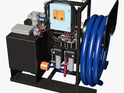 Spray Pump Equipment 3D model