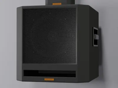 EmGii A-10 Subwoofer TowerSet Free 3D model