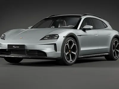 2025 Porsche Taycan Cross Turismo 3D model purchase