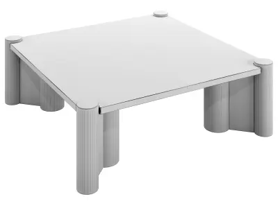 Jumbo Coffee Tables by Gae Aulenti for Knoll International 3D model