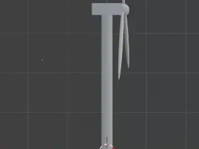 Windmill 3D model purchase