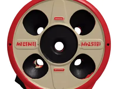 Retro SciFi Audio Speaker Reel 3D model