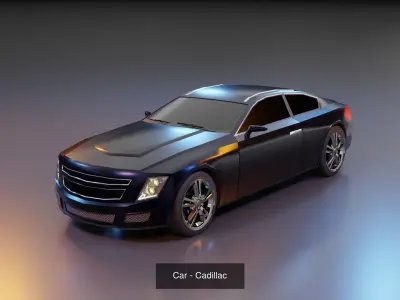 Low poly vehicle models 3D Model Pack