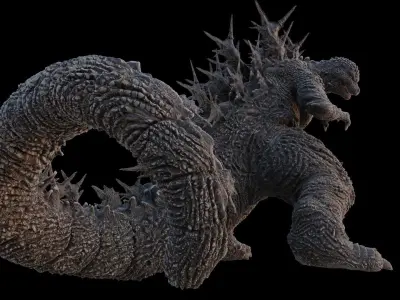 Godzilla Minus One Free 3D model
