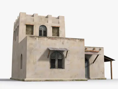 Arab xx4 Low-poly 3D model