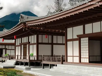  Japan Traditional House Full Interior 