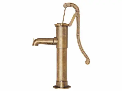 Manual water pump 3D model order