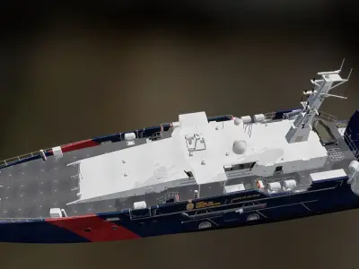 Patrullero Clase Cape 3D model