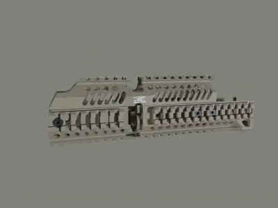 AK B-30 Zenit handguard  Low-poly 3D model
