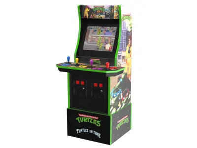 Four Arcade Games Collection 3D model