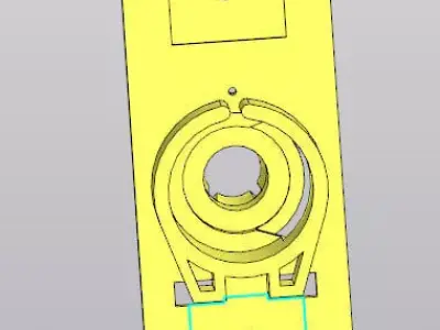 Iveco Truck Door Lock Mechanism - 3D Printable Part 3D model