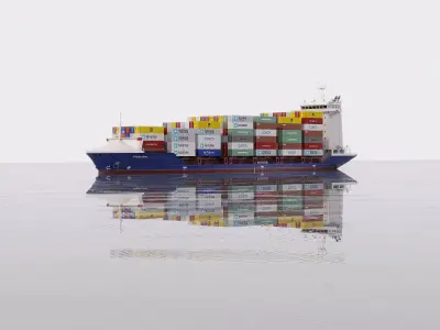 Container Feeder 800  3D model