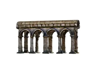Old World Structure Artifact 3D model