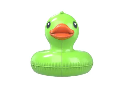 Duck Float v1 005 Low-poly 3D model