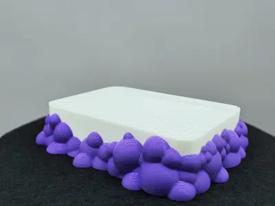 BUBBLES SOAP CONTAINER NO SUPPORTS MULTI PART 3D print model
