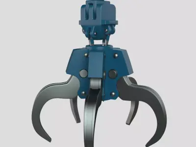 Hydraulic Grab 3D model purchase