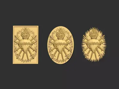 Heart Pendant 3D print model