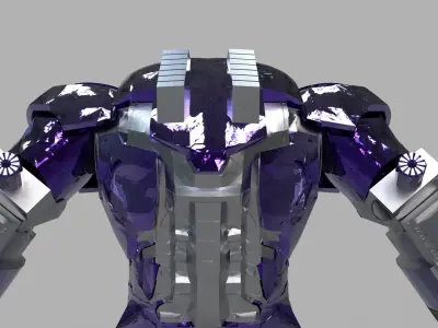 Iron Man IGOR 3D High Poly model 3D model