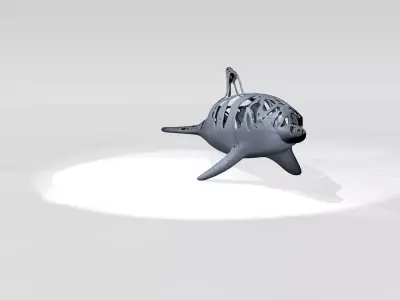 Dolphin Dust Voronoi 3D model