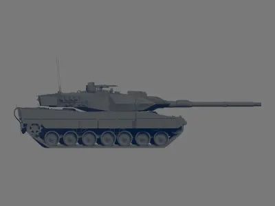 Leopard 2A6 3D model