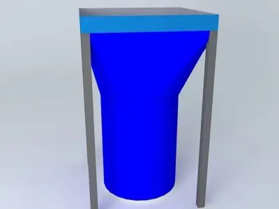 Hopper for FINPOL FR4-4 filter Free 3D model