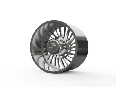 KG1 EDDY WHEEL 3D MODEL 3D model
