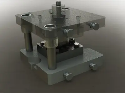 Stamp bending 396 3D model