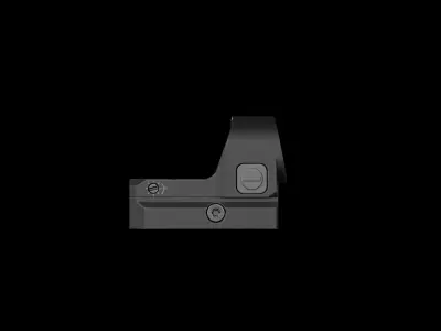 Vector Optics Frenzy Red Dot Sight Low-poly 3D model