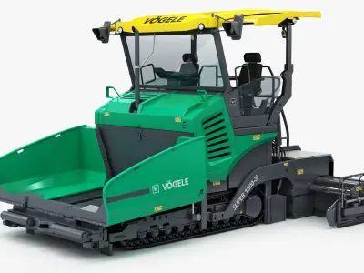 Asphalt  Paver Vogele Super 1800-3i 3D model