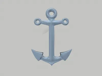 Anchor 3D PRINT - 3D OBJECT Free 3D print model