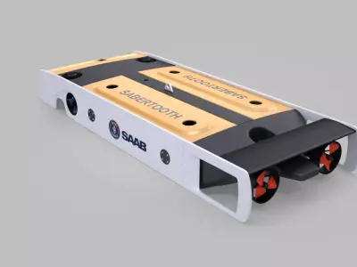 Saab Seaeye Sabertooth 3D model