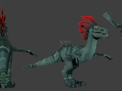 Dinosaur Model 3D model purchase