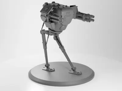 Fergus Imperial Military Mech Light Division 3D print model